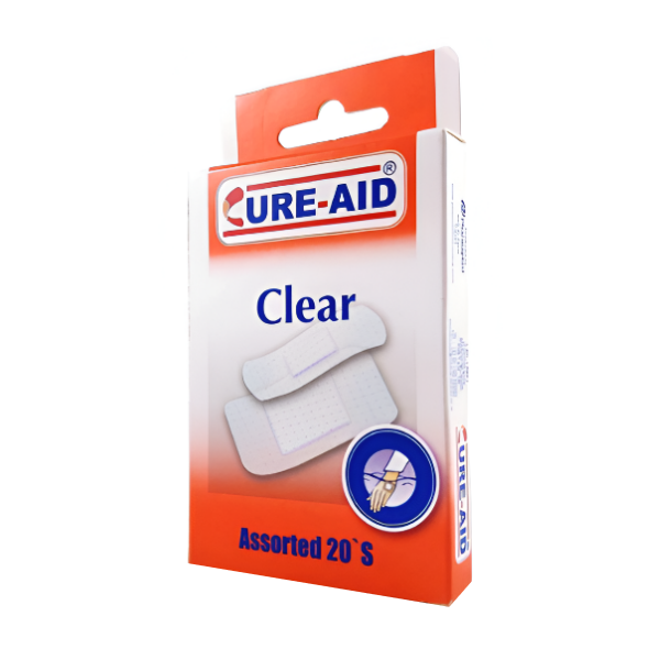 Cure-Aid Clear Curitas X 20 Unidades Pharmaplast