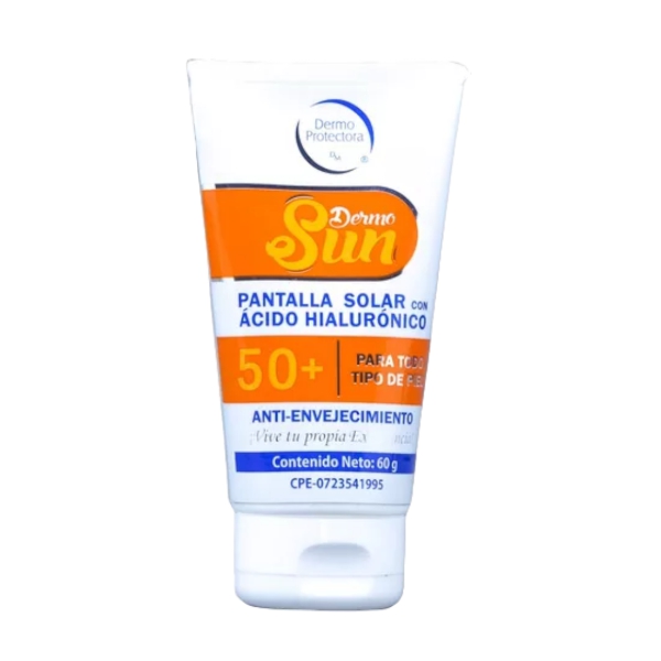 Dermo Sun Pantalla Solar Con Ácido Hialurónico 50Spf 60Gr