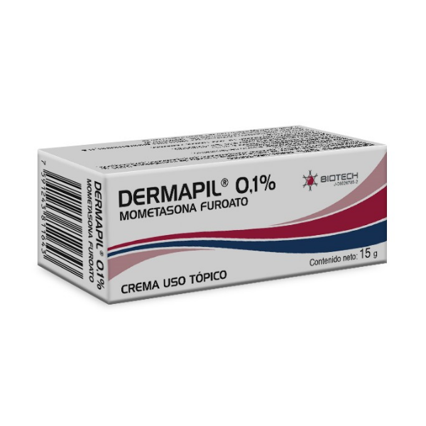 Dermapil Mometasona 0.1% Crema X 15Gr. Biotech