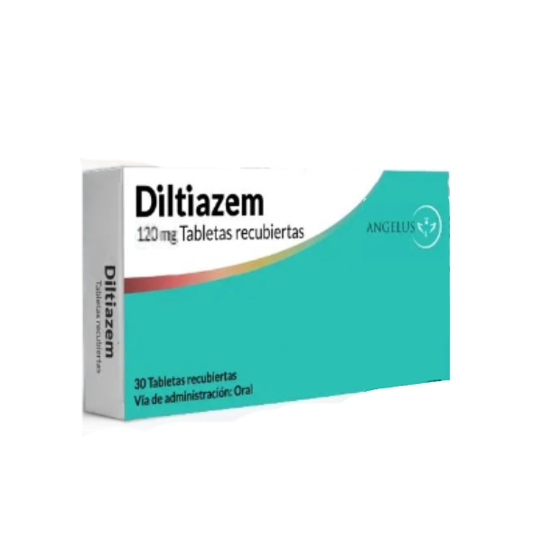 Diltiazem 120Mg X 30 Tabletas Angelus Farmadon La Farmacia de la