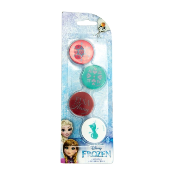 Frozen Juego De Borradores X 4 Unidades Ast4065