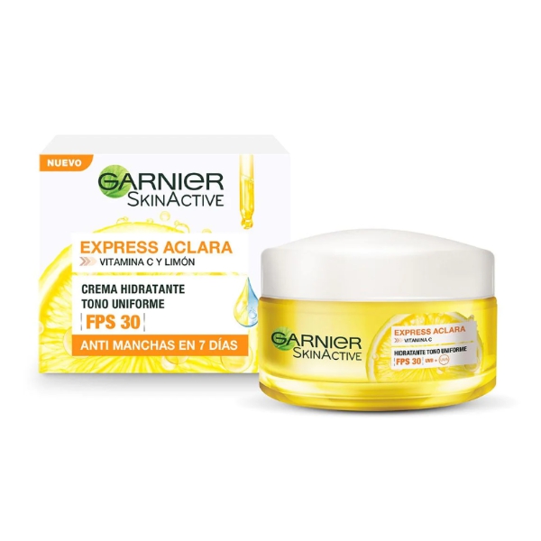 Garnier Crema Antimanchas Con Vitamina C Fps 30. X 51Gr