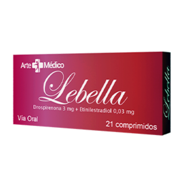 Lebella Drospirenona 3Mg+Etinilestradiol 0.03Mg X21 Comprimidos Arte Médico
