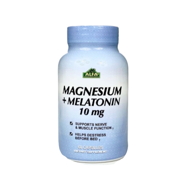 Magnesium + Melatonin 10Mg X 60 Cápsulas Alfa Farmadon La Farmacia