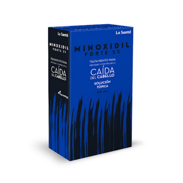 Minoxidil Forte 5% Solución Tópica X 60Ml La Santé