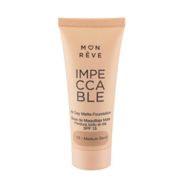Mon Reve Base Impeccable Spf15 05-Medium Sand 30Ml