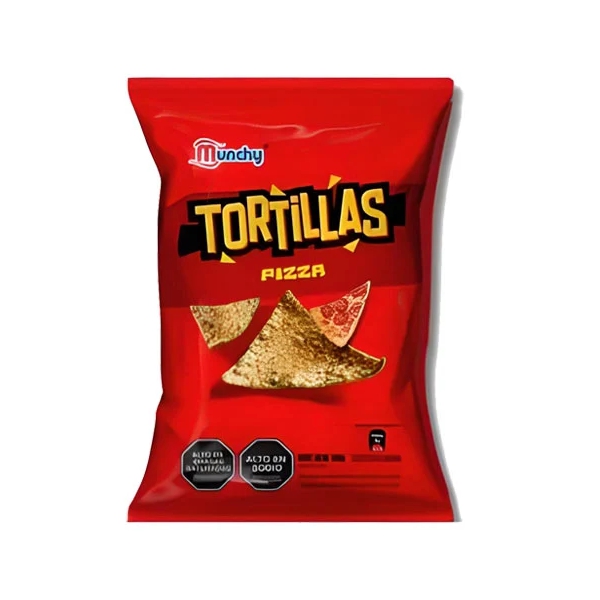 Munchy Tortillitas Pizza 150Gr.