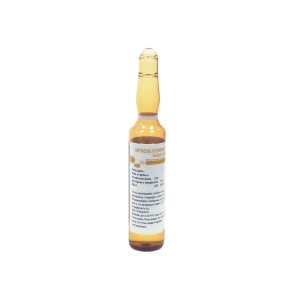 Nitroglicerina Ampolla 5Mg/Ml I.V Neopharma