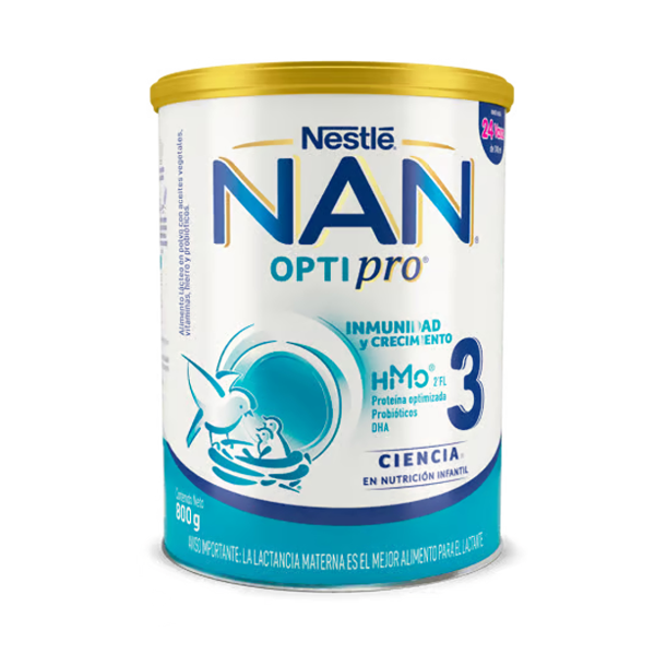 Nan 3 Opti/Pro Inmunidad 24+ 800Gr.