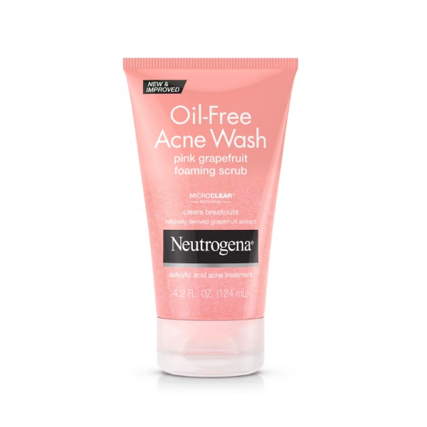 Neutrogena Oil-Free Acne Wash Pink Grapefruit 124Ml