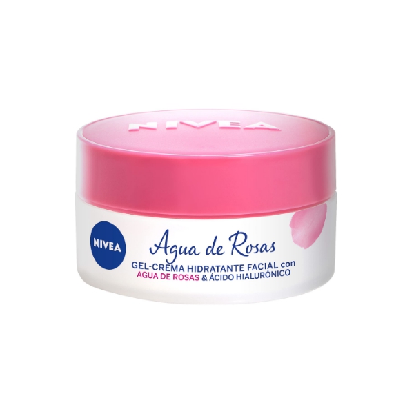 Nivea Gel-Crema/Facial Hidratante Con Agua De Rosas 50Ml.