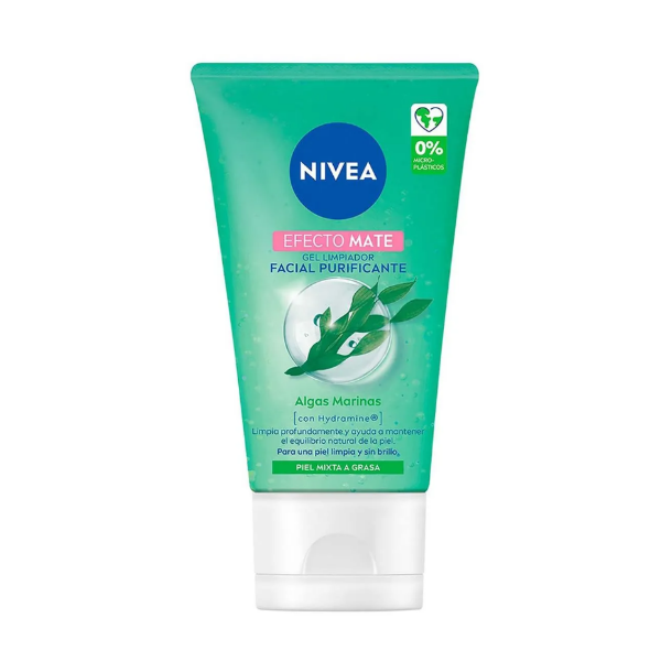 Nivea Gel Limpiador Facial Efecto Mate 150Ml