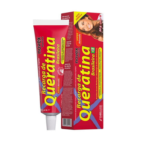 Novex Tratamiento Recarga De Queratina/Brasilera 80Gr