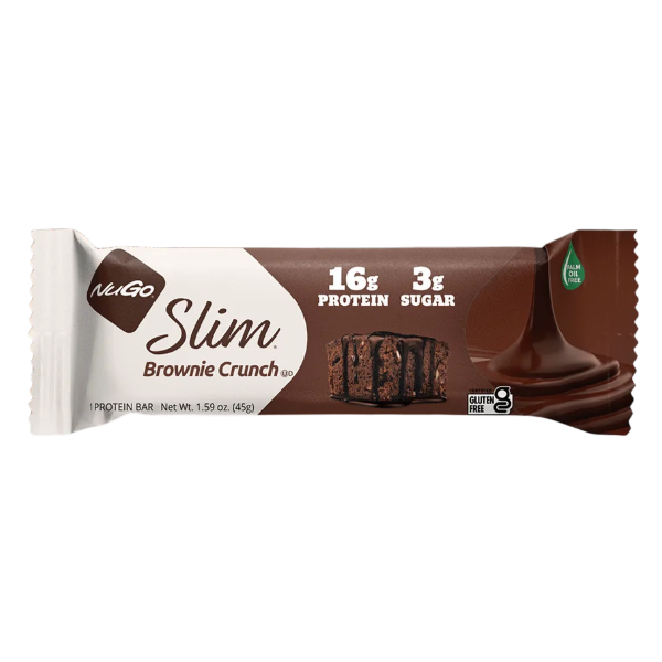 Nugo Slim Barra De Brownie Crunch 45Gr