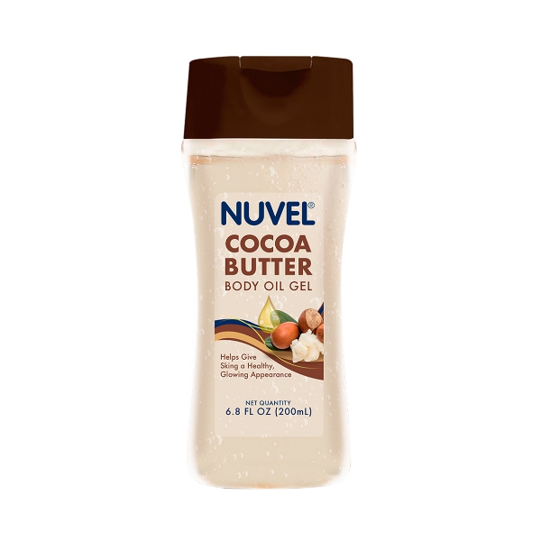 Nuvel Body Oil Gel Cocoa Butter 200Ml