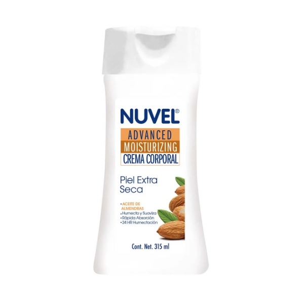 Nuvel Crema Corporal Advanced Moisturizing Piel Extraseca 315Ml