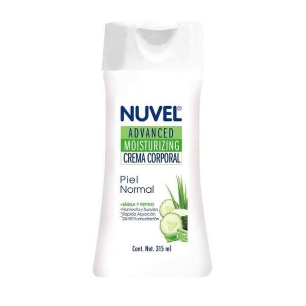 Nuvel Crema Corporal Advanced Moisturizing Piel Normal 315Ml