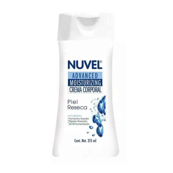 Nuvel Crema Corporal Advanced Moisturizing Piel Reseca 315Ml
