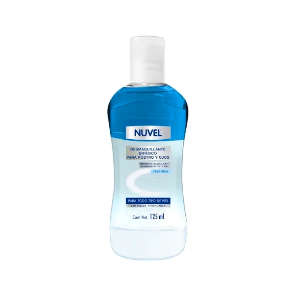 Nuvel Desmaquillante Bifasico Todo Tipo De Piel Fase Dual 125Ml