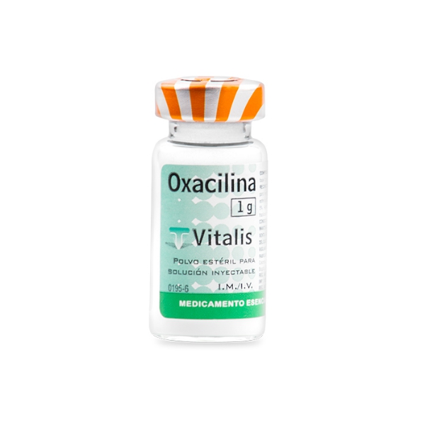 Oxacilina Ampolla 1G I.M/I.V Vitalis