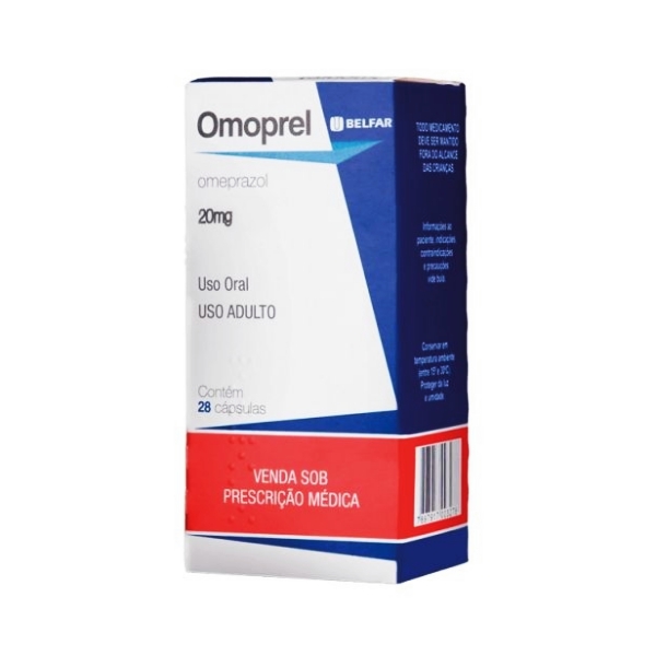 Omoprel Omeprazol 20Mg X 28 Cápsulas Belfar