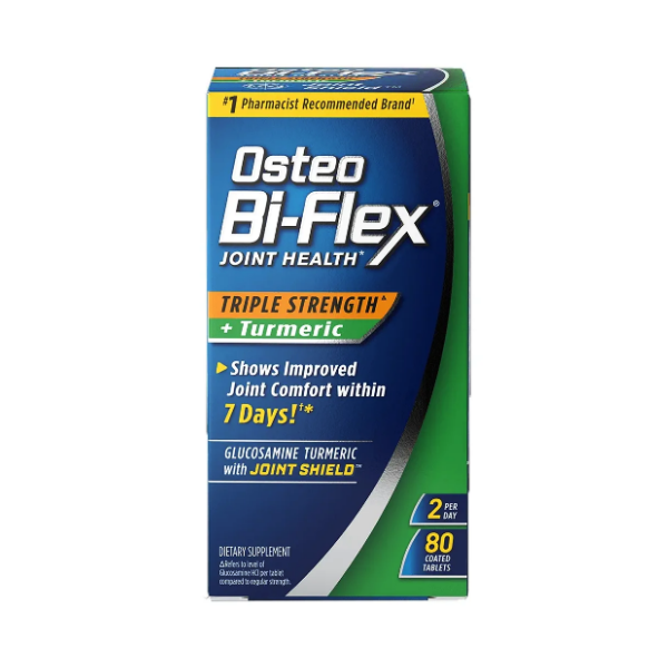 Osteo Bi-Flex Triple Strength + Turmeric X 80 Tabletas