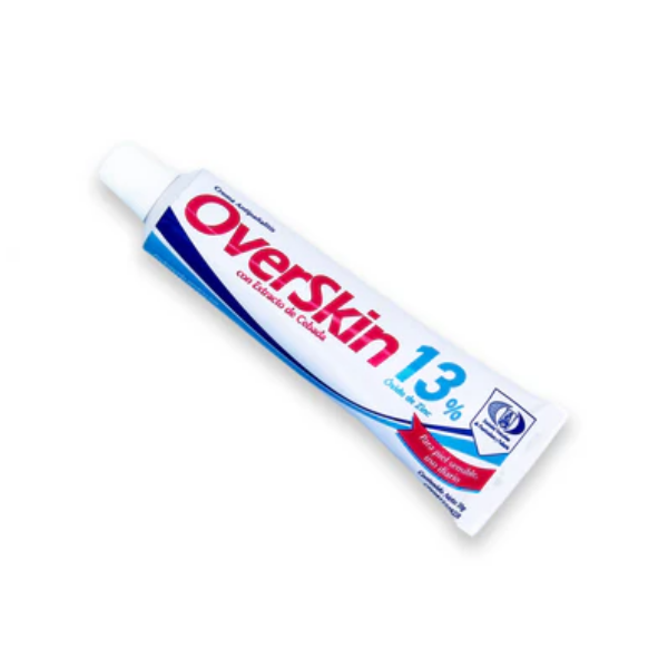 Overskin Óxido De Zinc 13% Crema X 50Gr. Ponce & Benzo - Imagen 3