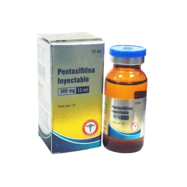 Pentoxifilina Ampolla 300Mg/15Ml I.V Live Alth