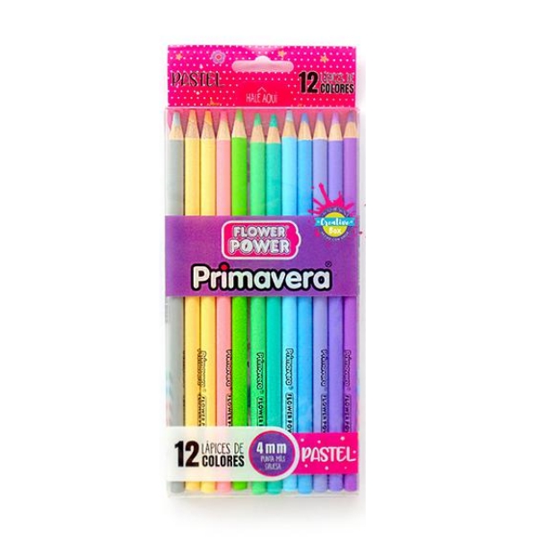 Primavera Colores Pasteles Flow/Power 12 Unidades