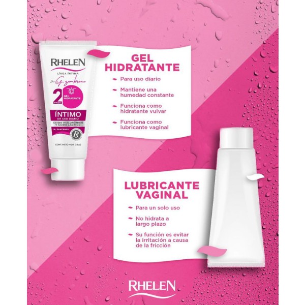 Rhelen Gel Hidratante Íntimo Ácido Hialurónico (Paso 2) 40Ml - Imagen 2