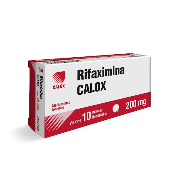Rifaximina 200Mg X 10 Tabletas Calox