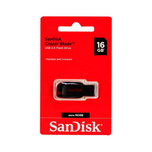 Sandisk Pendrive Usb 2.0 16Gb.