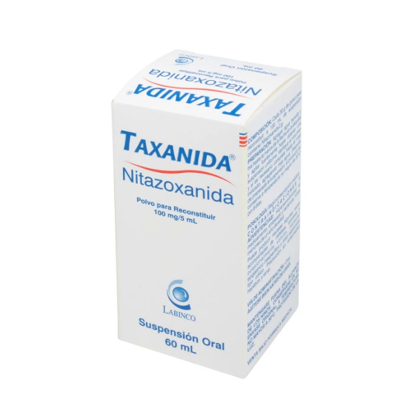 Taxanida Nitazoxanida Suspensión Polvo 100Mg/5Ml X 60Ml Sanfer