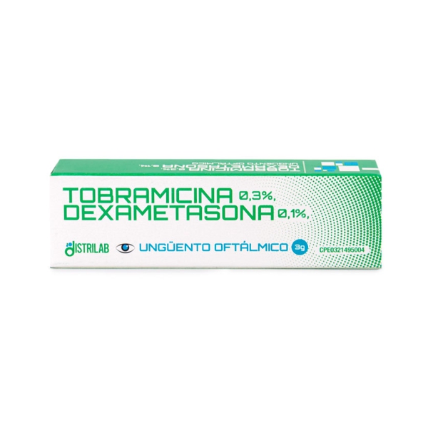 Tobramicina+Dexametasona 0.3%-0.1% Ung. Oftalmico X 3Gr. Distrilab