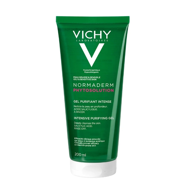 Vichy Normaderm Phytosolution Gel Limpiador Purificante X 200Ml.
