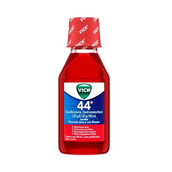 Vick 44 Jarabe Todo Tipo De Tos X 120Ml