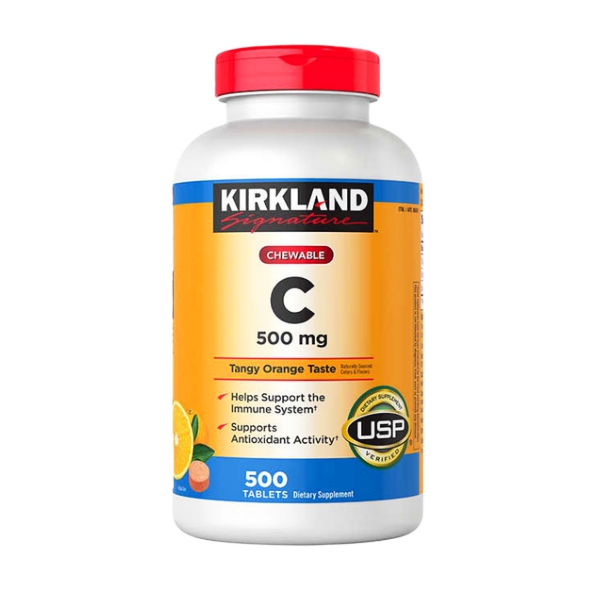 Vitamina C 500Mg X 500 Tabletas Kirkland