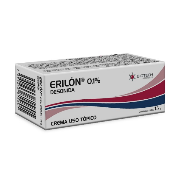 Erilon Desonida 0.1% Crema X 15Gr. Biotech