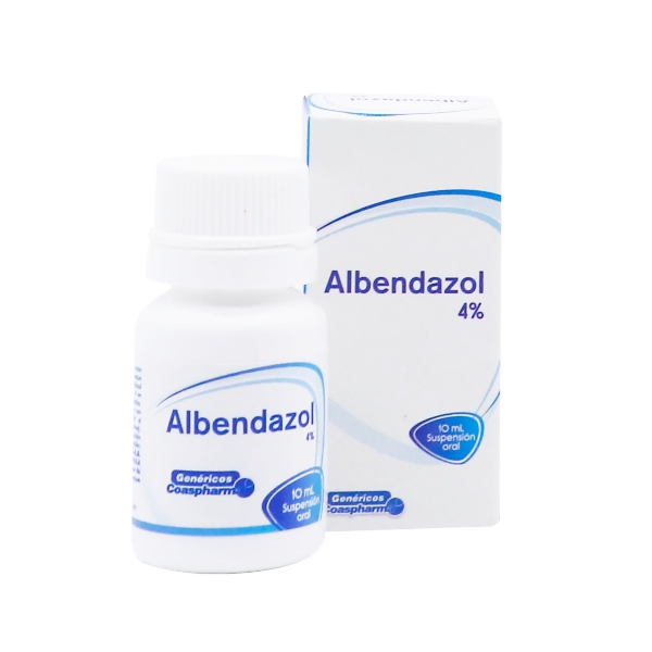 Albendazol 4% Suspensión 400Mg/10Ml. Coaspharma