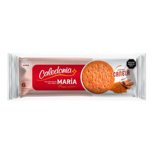 Caledonia Galletas Maria Con Canela 150Gr