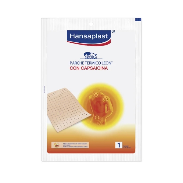 Hansaplast Parche Termico Leon/Capsaicina X 1 Unidad
