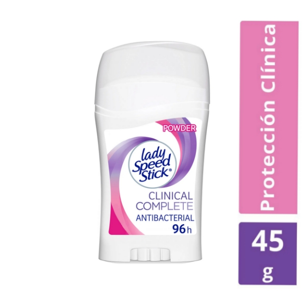Lady Speed Stick Desodorante Barra Clinical 45Gr.