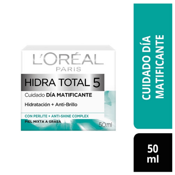 Loreal Hidra Total 5 Dia Matificante 50Ml