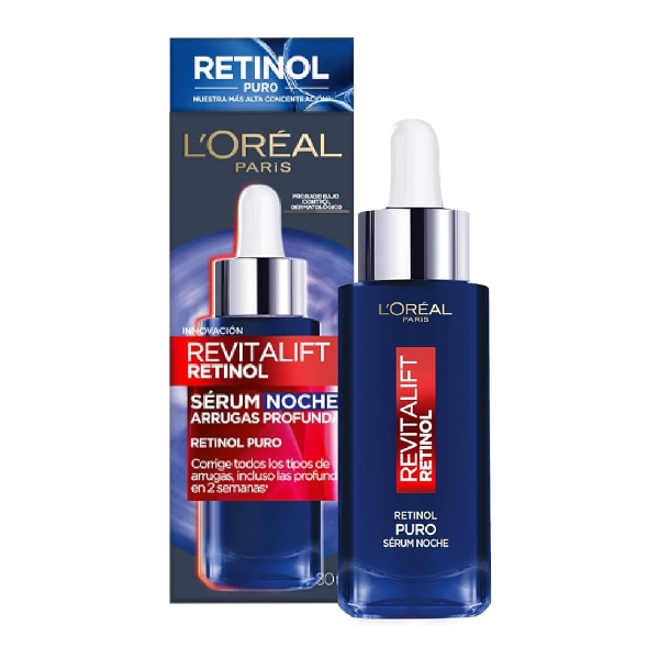 Loreal Revitalift Sérum De Noche Retinol Puro 30Ml