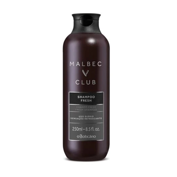 Malbec Club Shampoo Fresh Club 250Ml