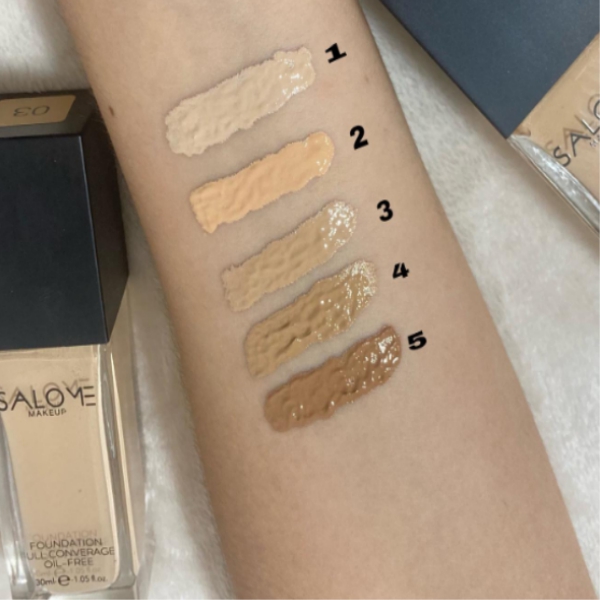 Salome Foundation Full Converage Oil-Free Tono 3 - Imagen 2