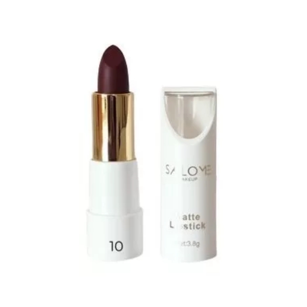 Salome Matte Lipstick Tono N 10 Presen. Blanca