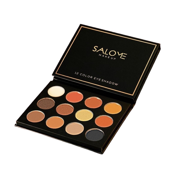 Salome Mini Paleta Eyeshadow 12 Colores. 01