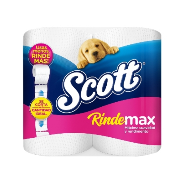 Scott Papel Higiénico Rindemax X 4 Unidades