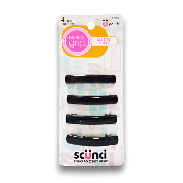 Scunci Set.4 Piezas Barretes De Cabello